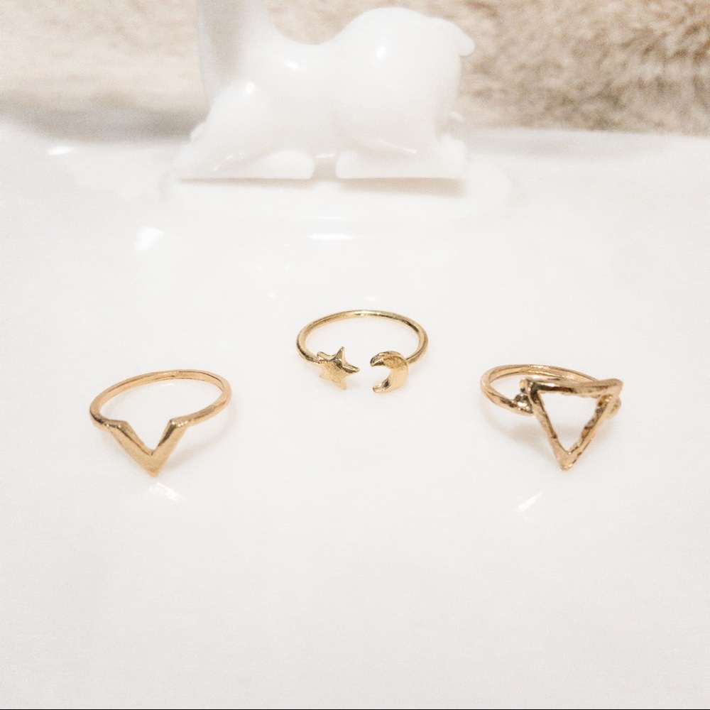 Celestial ring set